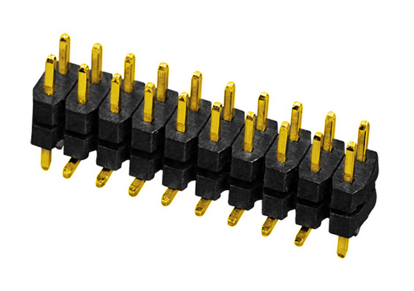 PH2.0mm Pin Header Dual Row Single Body Straight  SMT Type Board to Board Connector Pin Connector