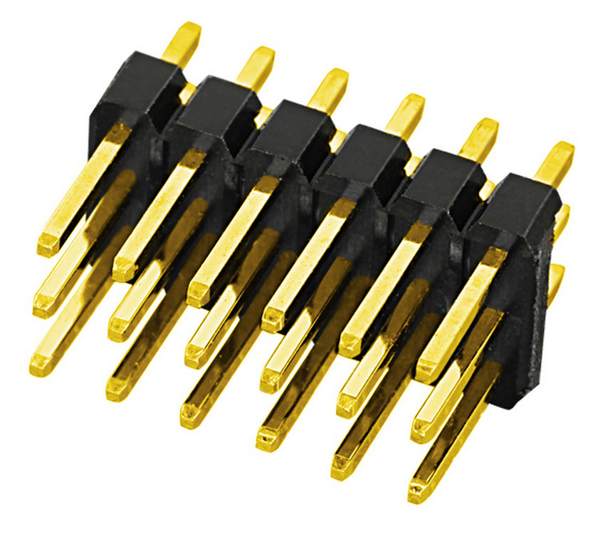 PH2.0mm Pin Header Three Row Straight Type Board to Board Connector Pin Connector 
