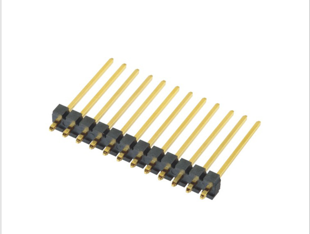 3.96mm Pin Header H=3.2 Single Row Straight Type