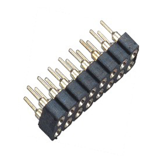 PH2.54mm Machined Pin Header H=3.0 Dual Row  Straight-type Connector