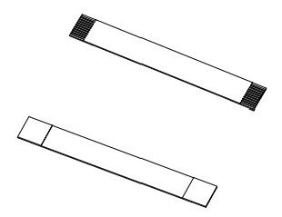 FFC软排线 0.5mm Pitch 同面