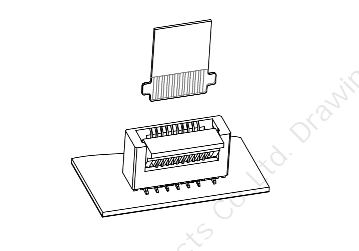 立贴0.5mm Pitch H5.2